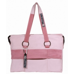 toteBag - modna, miejska różowa torba.